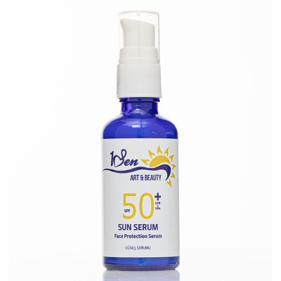 1Sen Art Beauty Çinko İçerikli Doğal Güneş Koruyucu SPF50 50 ml