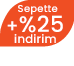 Sepette Ekstra Yüzde 25 İNDİRİM