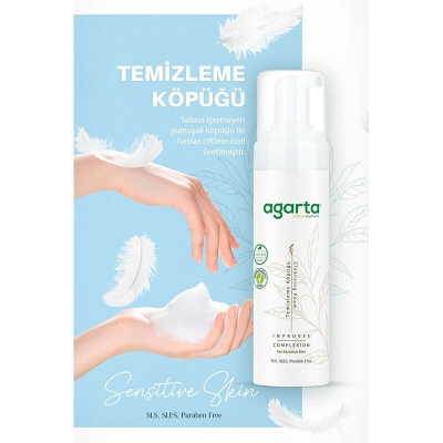 Agarta Doğal Yüz Temizleme Köpüğü 225 ml