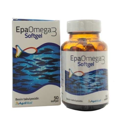 Agavital Epa Omega3 Softgel 50 Kapsül