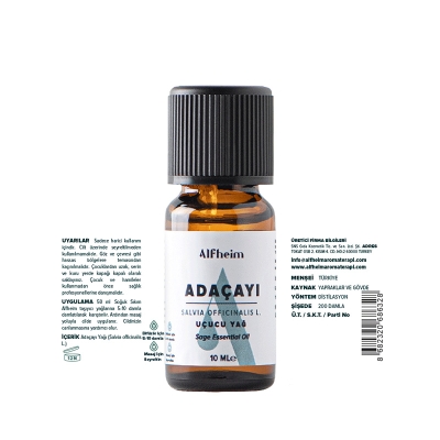 Alfheim Adaçayı Uçucu Yağı 10 ml