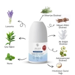 Alls Biocosmetics Organik Prebiyotik Roll on Deodorant 75 ml - Erkekler İçin - Thumbnail