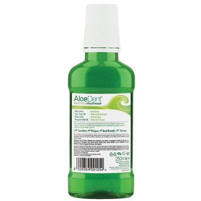 AloeDent Gotu Kola ve Aloeveralı Ferahlatıcı Ağız Bakım Suyu 250 ml