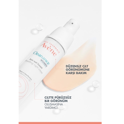 Avene Cleanance Woman Düzensiz Ciltler İçin Gece Bakım Kremi 30 ml