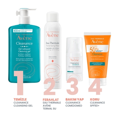 Avene Cleanance Yüz ve Vücut Temizleme Jeli 400 ml