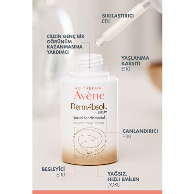 Avene DermAbsolu Sıkılaştırıcı ve Yapılandırıcı Serum 30ml