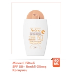 Avene Fluide Mineral Güneş Koruyucu Renkli Krem Spf50 40 ml - Thumbnail