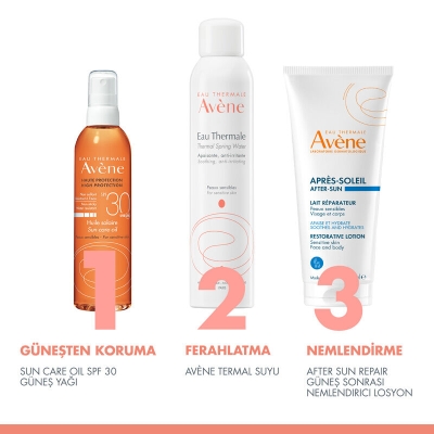 Avene Huile Solaire Spf30 Vücut Yağı 200ml