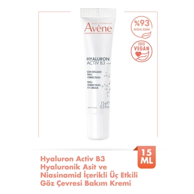 Avene Hyaluron Activ B3 Göz Çevresi Kremi 15 ml