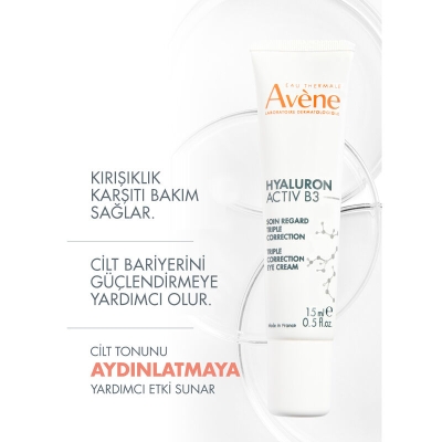 Avene Hyaluron Activ B3 Göz Çevresi Kremi 15 ml