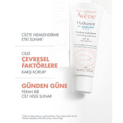 Avene Hydrance Nemlendirici Krem SPF 30 40 ml