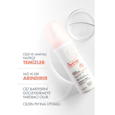 Avene Mousse Nettoyante Cilt Temizleme Köpüğü 2x150ml SET