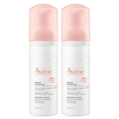 Avene Mousse Nettoyante Cilt Temizleme Köpüğü 2x150ml SET