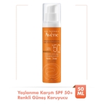 Avene Solaire Anti-age SPF50+ Yaşlanma Karşıtı Renkli Güneş Koruyucu 50 ml - Thumbnail