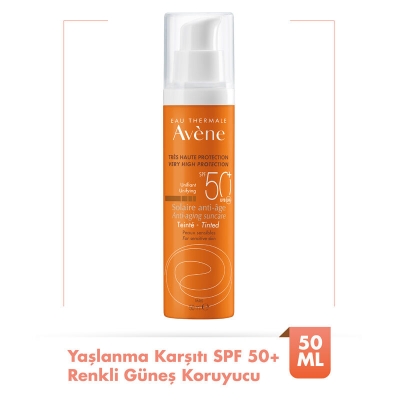 Avene Solaire Anti-age SPF50+ Yaşlanma Karşıtı Renkli Güneş Koruyucu 50 ml