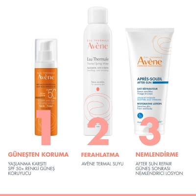 Avene Solaire Anti-age SPF50+ Yaşlanma Karşıtı Renkli Güneş Koruyucu 50 ml