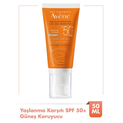 Avene Solaire SPF 50 Yaşlanma Karşıtı Güneş Kremi 50 ml