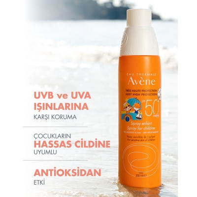 Avene Spf 50+ Children Çocuk Güneş Spreyi 200ml