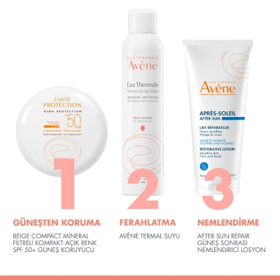 Avene SPF 50 Renkli Güneş Koruyucu Compact Krem Fondöten 10 gr