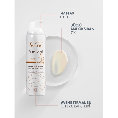 Avene SunsiMed KA Günlük Spf 50+ Güneş Koruyucu 80 ml