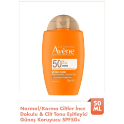 Avene Ultra Fluid Perfector SPF50+ Cilt Tonu Eşitleyici Renkli Güneş Kremi 50 ml - 2