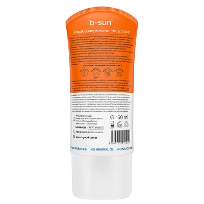 b-good b-sun SPF 50+ Çocuk Yüz ve Vücut Güneş Koruma 150 ml