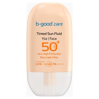 b-good b-sun Spf 50 Tinted Natural Güneş Sütü 50 ml