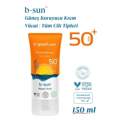 b-good b-sun SPF 50+ Vücut Güneş Koruma 150 ml