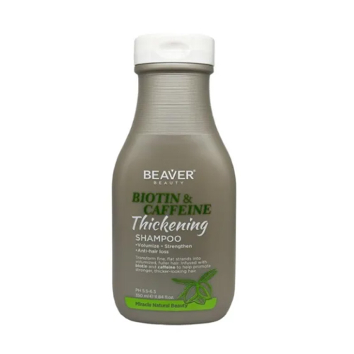 Beaver Biotin and Caffeine Thickening Shampoo 350 ml - 1