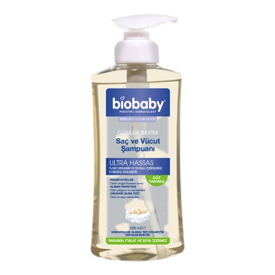 Biobaby Bebek Şampuanı (Saç ve Vücut) 500ml