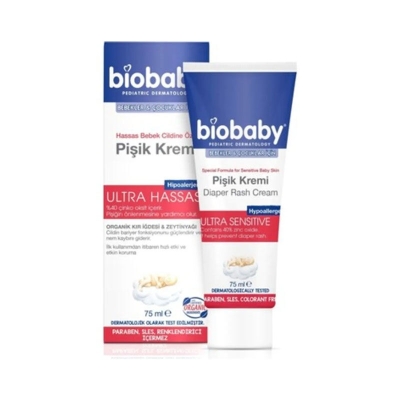 Biobaby Pişik Kremi 75 ml