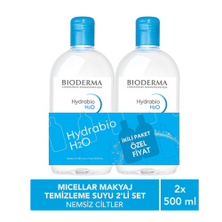 Bioderma Hydrabio H2O 2x500ml - 1