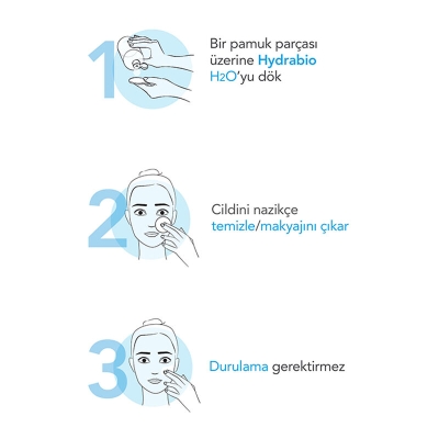 Bioderma Hydrabio H2O Yüz ve Makyaj Temizleme Suyu 500 ml