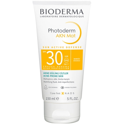 Bioderma Photoderm AKN Mat Spf30+ Güneş Koruyucu Krem 150 ml