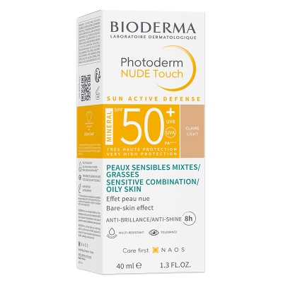 Bioderma Photoderm Nude Touch SPF50+ Light 40 ml