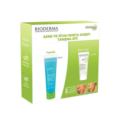 Bioderma Sebium Düzensiz Ciltler ve Siyah Nokta Karşıtı Tanışma Kiti