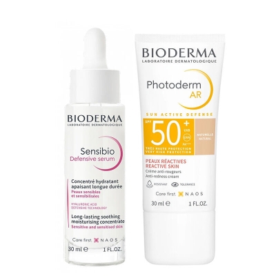 Bioderma Sensibio Defensive Serum 30 ml + Photoderm Ar Spf 50 Creme 30 ml