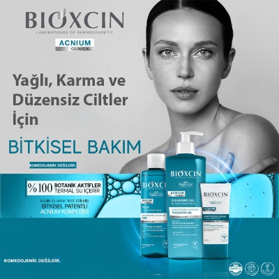 Bioxcin Acnium Akneye Eğilimli Ciltler İçin Temizleme Jeli 200 ml