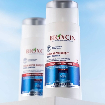 Bioxcin Aqua Thermal Kepek Karşı Etkili Şampuan Seti 200 ml + 300 ml