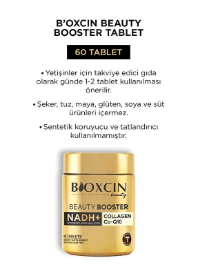 Bioxcin Beauty Booster Kolajen NADH++CoQ10 60 Tablet