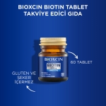 Bioxcin Biotin 5000 mg Çinko 15 mg ALANA Biotin Şampuan 300 ml HEDİYE - Thumbnail