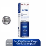 Bioxcin Biotin 5000 mg Çinko 15 mg ALANA Biotin Şampuan 300 ml HEDİYE - Thumbnail