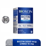 Bioxcin Biotin 5000 mg Çinko 15 mg ALANA Biotin Şampuan 300 ml HEDİYE - Thumbnail