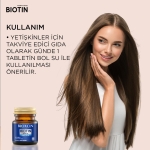 Bioxcin Biotin 5000 mg Çinko 15 mg ALANA Biotin Şampuan 300 ml HEDİYE - Thumbnail