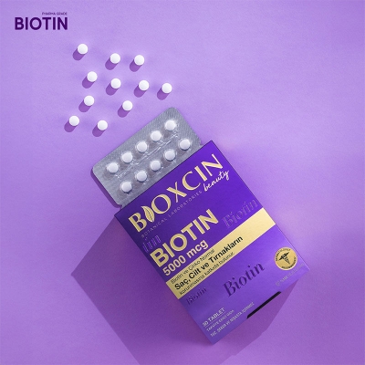 Bioxcin Biotin 5000 mcg Takviye Edici Gıda 30 Tablet