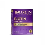 Bioxcin Biotin 5000 mcg Takviye Edici Gıda 30 Tablet - Thumbnail