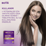 Bioxcin Biotin 5000 mcg Takviye Edici Gıda 30 Tablet - Thumbnail