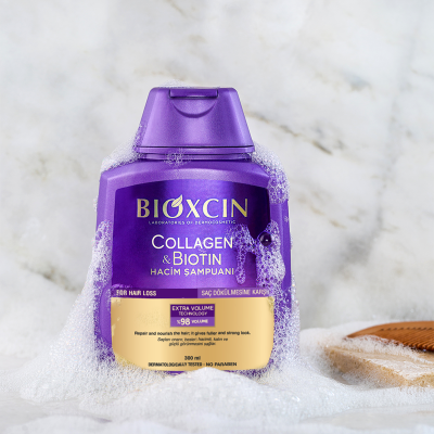 Bioxcin Collagen Biotin Saç Dökülmesine Karşı Şampuan 300 ml 2x300 ml