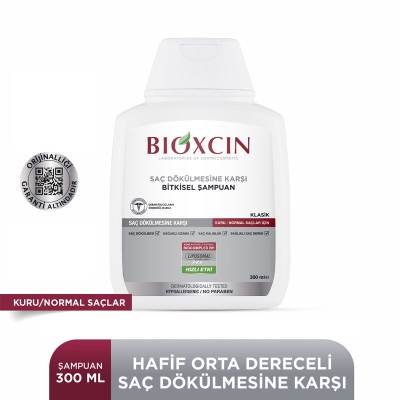 Bioxcin Genesis Kuru ve Normal Saçlar için Şampuan 3 x 300ml | 3 AL 2 ÖDE