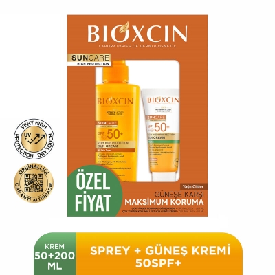 Bioxcin Güneşe Karşı Maksimum Koruma Seti Yağlı Ciltler